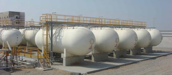 600kg above-ground bulk LPG tank - Rectory Gas Supplies